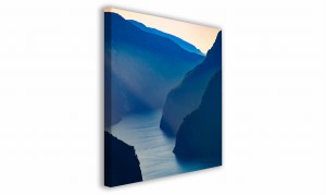 OBRAZ NA PŁÓTNIE 119 Zatoka 40x40cm