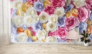FOTOTAPETA - Kolorowe róże