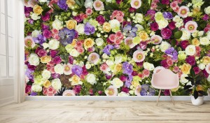 FOTOTAPETA - Łąka z kwiatami