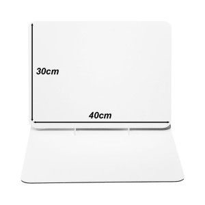 PODKŁAD POD TORT BIAŁY dibond 40x30 cm