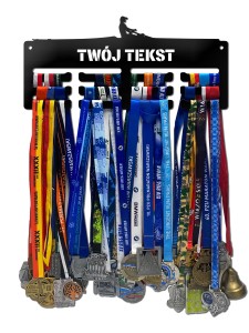Wieszak na medale WIOŚLARSTWO twoje imię dowolny tekst 268.3