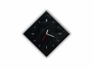 ZEGAR SZKLANY ROMB - Futro