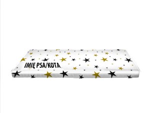 LEGOWISKO DLA ZWIERZĄT Gwiazdki z indywidualnym napisem 80x70cm 018b