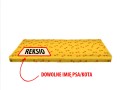 LEGOWISKO DLA ZWIERZĄT Łapki żółte 120x80cm.jpg