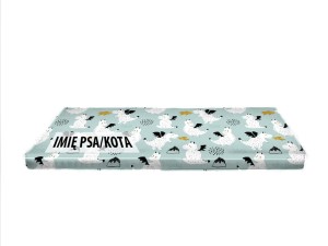 LEGOWISKO DLA ZWIERZĄT Smoki z indywidualnym napisem 80x70cm 042b