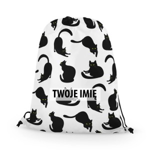 WORKO-PLECAK z Twoim imieniem Koty 056