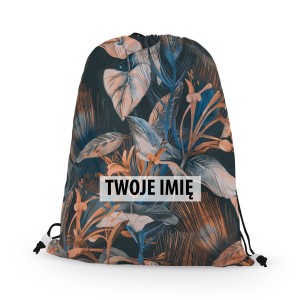 WORKO-PLECAK z Twoim imieniem Liście 061