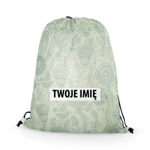 WORKO-PLECAK z Twoim imieniem Zielone rośliny 101