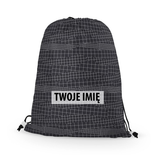 WORKO-PLECAK SPORTOWY - Czarna kratka.jpg