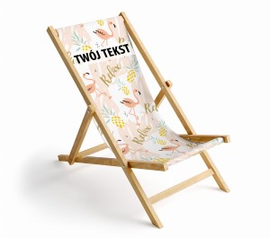 LEŻAK relax z Twoim tekstem L08