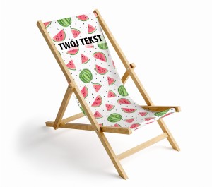 LEŻAK arbuzy z Twoim tekstem L11