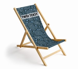 LEŻAK pływające kwiaty z Twoim tekstem L44