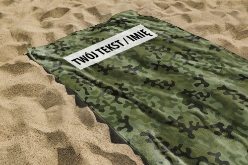 RĘCZNIK SPORTOWY - Zielone moro.JPG