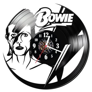 Zegar ścienny z płyty winylowej David Bowie 449.14