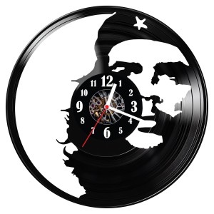 Zegar ścienny z płyty winylowej Ernesto Guevara 308.14 