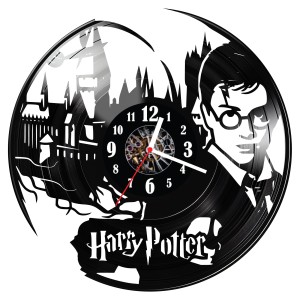 Zegar ścienny z płyty winylowej Harry Potter 546.14