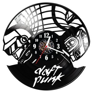 Zegar ścienny z płyty winylowej Daft Punk 553.14