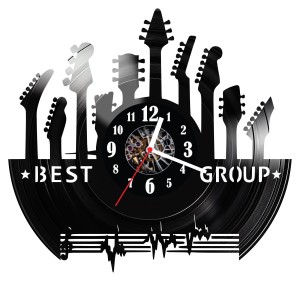 Zegar ścienny z płyty winylowej Best Group 645.14