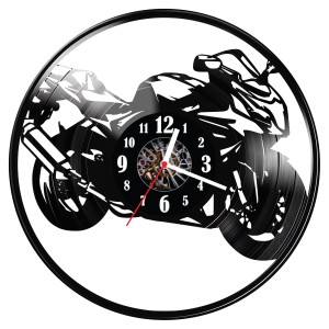 Zegar ścienny z płyty winylowej Motor 632.14