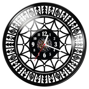 Zegar ścienny z płyty winylowej 719.14