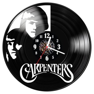 Zegar ścienny z płyty winylowej The Carpenters 843.14