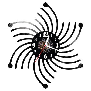 Zegar ścienny z płyty winylowej Krokus 889.14