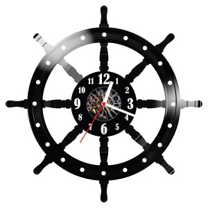 Zegar ścienny z płyty winylowej Ster 893.14