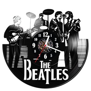 Zegar ścienny z płyty winylowej The Beatles 897.14