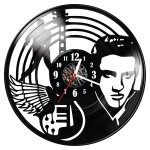 Zegar ścienny z płyty winylowej Elvis Presley 898.14