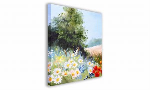 OBRAZ NA PŁÓTNIE 083 Polana 30x30cm