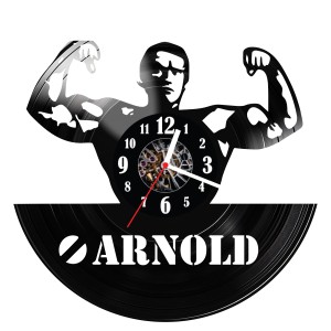 Zegar ścienny z płyty winylowej Arnold Schwarzenegger 951.14
