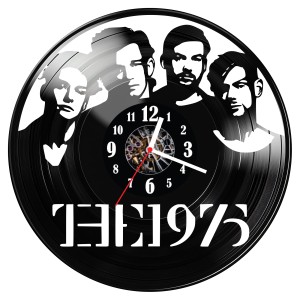 Zegar ścienny z płyty winylowej The 1975 1015.14