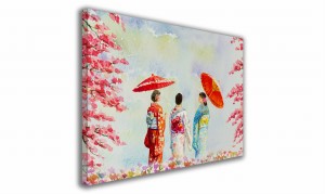 OBRAZ NA PŁÓTNIE 077 Japonia 30x20cm