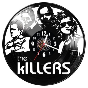 Zegar ścienny z płyty winylowej The Killers 1035.14
