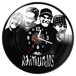 Zegar ścienny z płyty winylowej Raimundos 1052.14