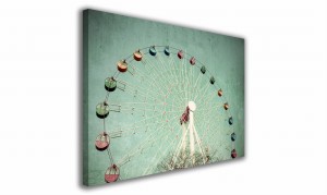 OBRAZ NA PŁÓTNIE 114 Karuzela 30x20cm