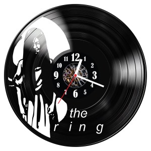 Zegar ścienny z płyty winylowej The Ring 1083.14