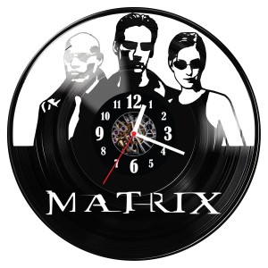 Zegar ścienny z płyty winylowej Matrix 1101.14