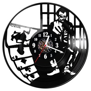 Zegar ścienny z płyty winylowej Joker 1147.14