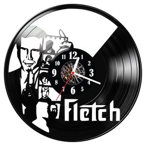 Zegar ścienny z płyty winylowej Fletch 1374.14