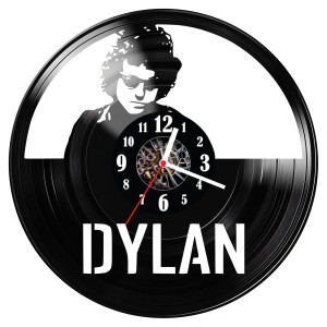 Zegar ścienny z płyty winylowej Dylan 1367.14