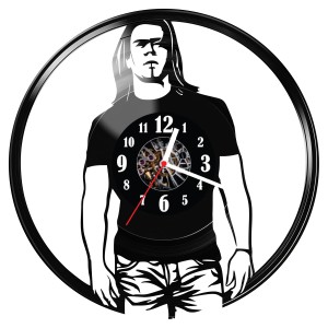 Zegar ścienny z płyty winylowej Christian Kane 1365.14