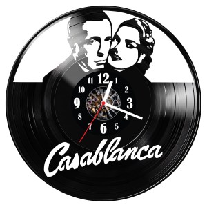 Zegar ścienny z płyty winylowej Casablanca 1170.14