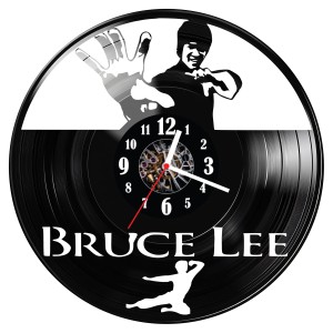 Zegar ścienny z płyty winylowej Bruce Lee 1172.14