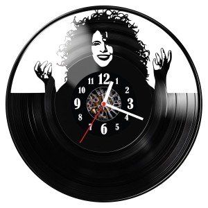 Zegar ścienny z płyty winylowej Gal Costa 1190.14