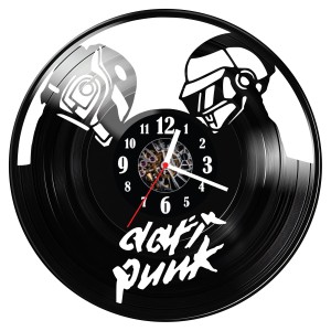 Zegar ścienny z płyty winylowej Daft punk 1199.14