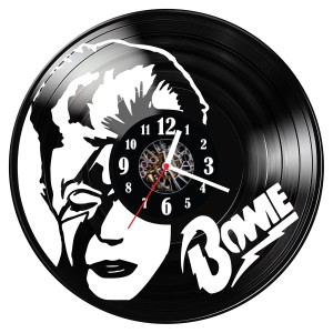 Zegar ścienny z płyty winylowej David Bowie 1202.14
