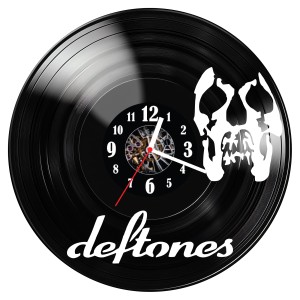 Zegar ścienny z płyty winylowej Deftones 1216.14
