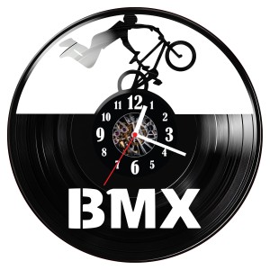 Zegar ścienny z płyty winylowej BMX 1220.14