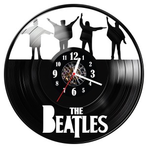 Zegar ścienny z płyty winylowej The Beatles 1259.14